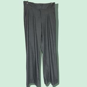 Vtg Limited High Waisted Black/White Plaid Wide Leg Dress Pants 4 Y2K Goth Chic